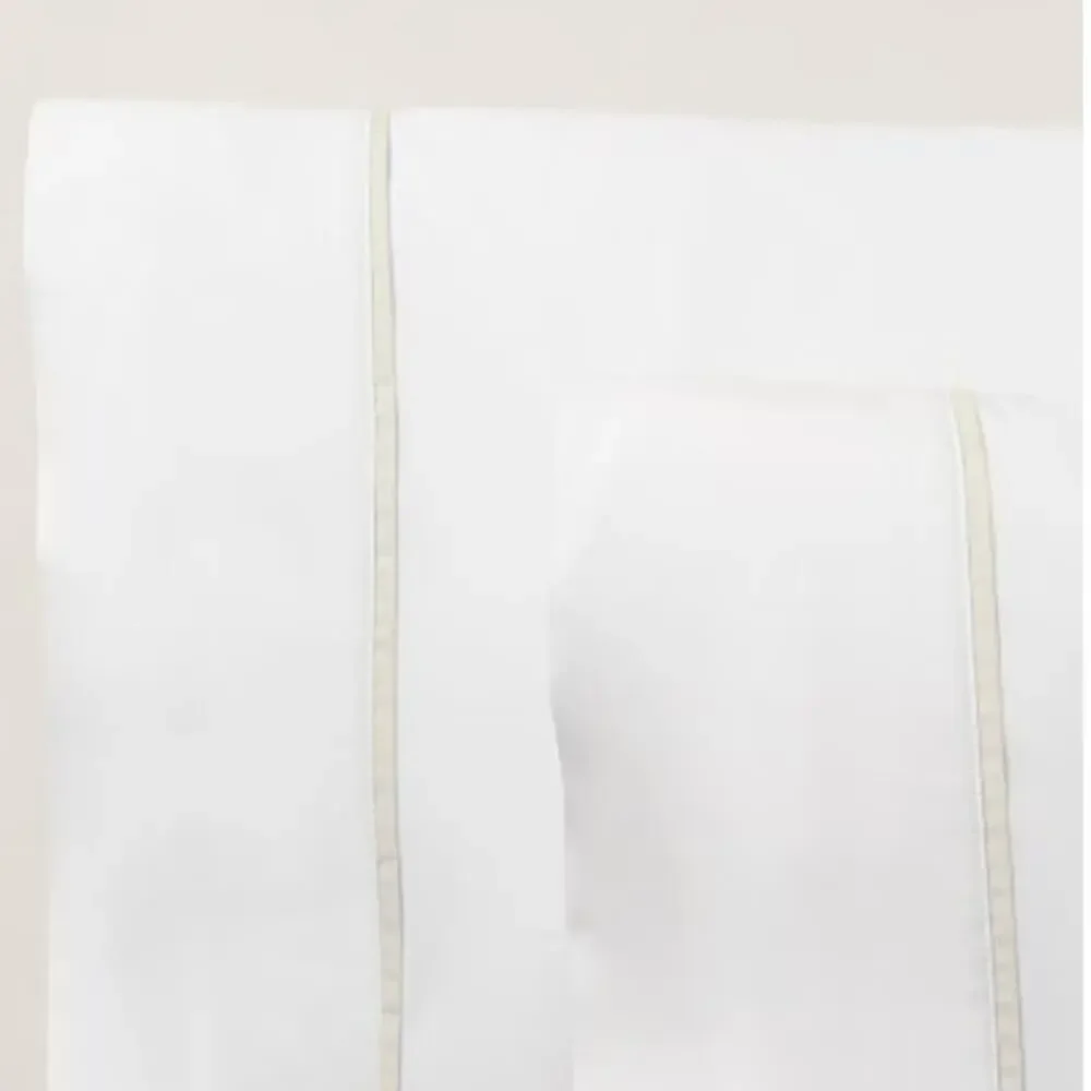 Ralph Lauren Organic Cotton Percale Palmer Full Flat Sheet Sand Dune NEW LUXURY